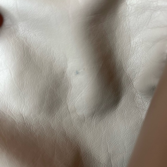 George Jacket Faux Leather Lined Animal Print Aviator Jacket Tan Youth Size XL - Picture 10 of 10